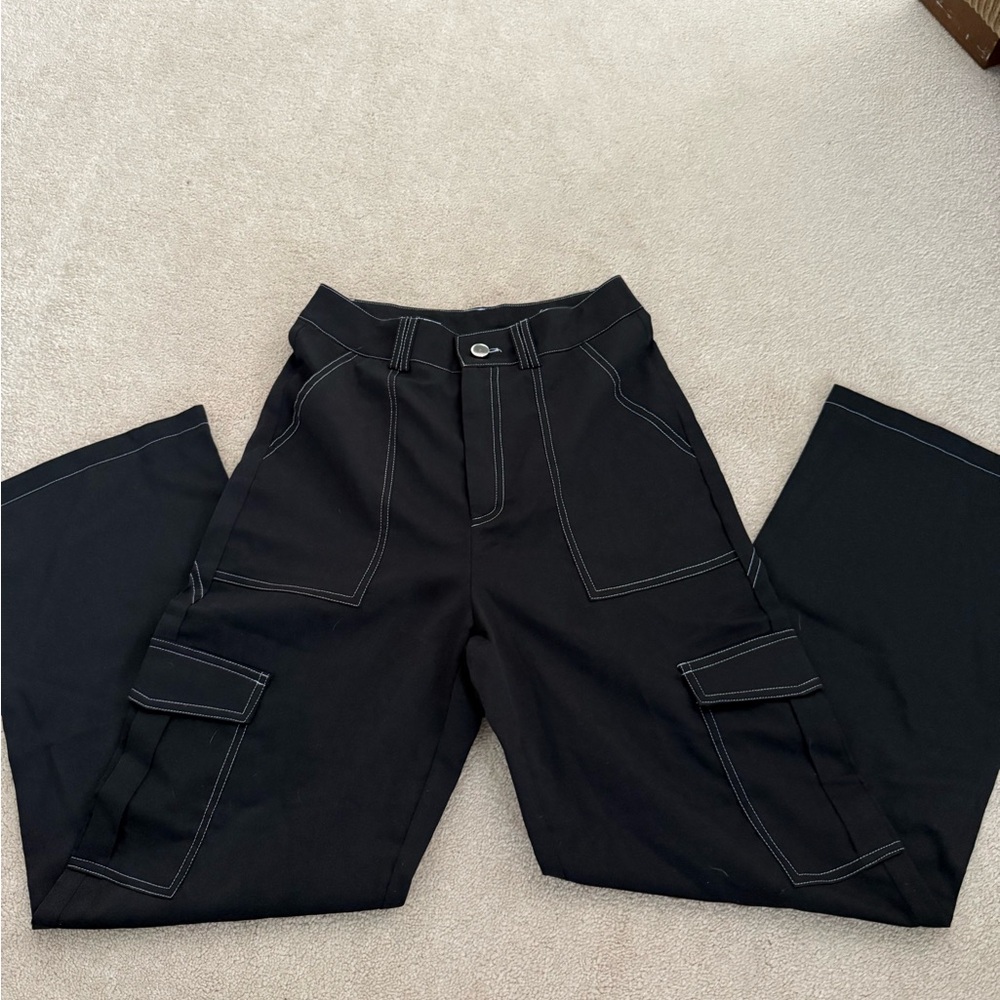 Black Cargo Pants